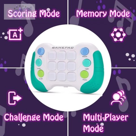 WOOPIE Elektroniczna Gra Zręcznościowa Pop-It Fidget Toy Gamepad Niebieski WOOPIE Elektroniczna Gra Zręcznościowa Pop-It Fidget Toy Gamepad Niebieski