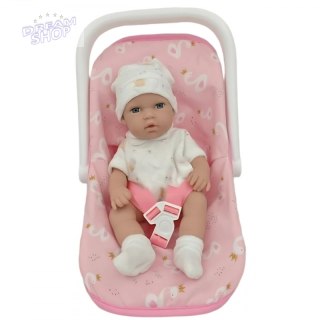 WOOPIE ROYAL Zestaw Lalka Bobas 30,5 cm + Nosidełko Różowe