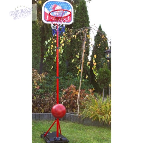WOOPIE Zestaw Koszykówka Wolnostojąca Regulowana Wysokość 90-170cm + Piłka WOOPIE Zestaw Koszykówka Wolnostojąca Regulowana Wysokość 90-170cm + Piłka