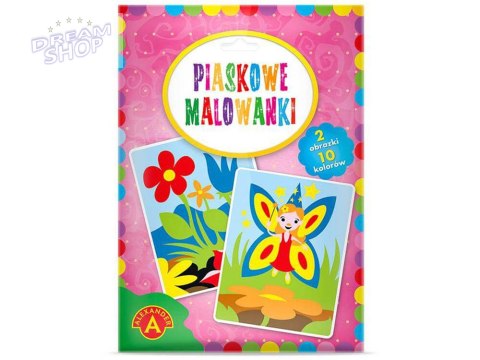 Alexander piaskowe malowanki zestaw kreatywny 2 wzory wróżka kwiaty ZA5535 Alexander piaskowe malowanki zestaw kreatywny 2 wzory wróżka kwiaty ZA5535
