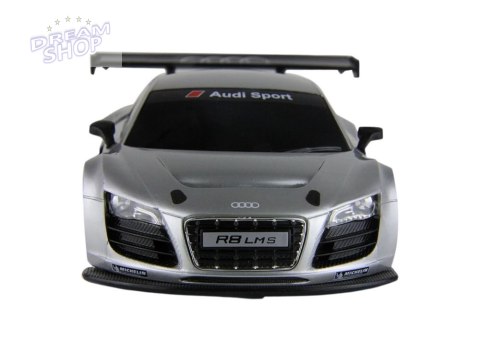 Auto RC 1:24 Audi R8 srebrne Auto RC 1:24 Audi R8 srebrne