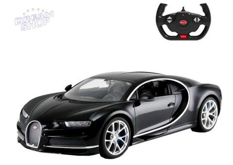 Auto rc 1:14 Bugatti Chiron czarne Auto rc 1:14 Bugatti Chiron czarne