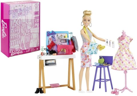 Barbie. Lalka Projektantka i studio mody HDY90 Barbie. Lalka Projektantka i studio mody HDY90