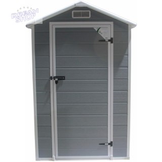 DOMEK OGRODOWY NARZĘDZIOWY PVC 133,5x103x202CM