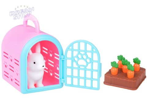 Domek rozkładany dla zwierząt Pet house zestaw z figurkami akces ZA5420 Domek rozkładany dla zwierząt Pet house zestaw z figurkami akces ZA5420