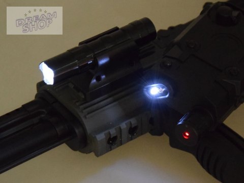 Duży realistyczny Karabin automatyczny AK na kulki wodne akumulator ZA3354