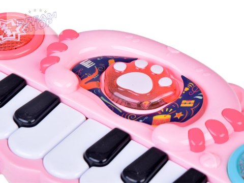 Interaktywne Organki Kolorowa Zabawka muzyczna dla dziecka IN0177 Interaktywne Organki Kolorowa Zabawka muzyczna dla dziecka IN0177