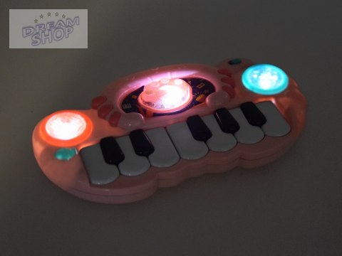 Interaktywne Organki Kolorowa Zabawka muzyczna dla dziecka IN0177 Interaktywne Organki Kolorowa Zabawka muzyczna dla dziecka IN0177