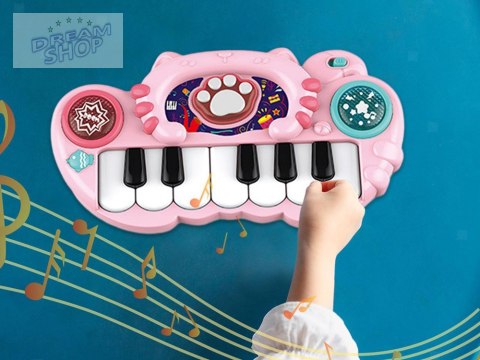 Interaktywne Organki Kolorowa Zabawka muzyczna dla dziecka IN0177 Interaktywne Organki Kolorowa Zabawka muzyczna dla dziecka IN0177
