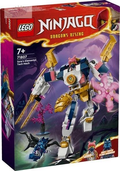 LEGO(R) NINJAGO 71807 Mech żywiołu technologii Sory LEGO(R) NINJAGO 71807 Mech żywiołu technologii Sory