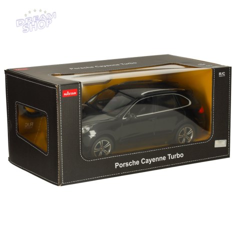Samochód zdalnie sterowany Rastar 42900 Porsche Cayenne Turbo 1:14 czarny Samochód zdalnie sterowany Rastar 42900 Porsche Cayenne Turbo 1:14 czarny