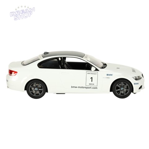 Samochód zdalnie sterowany Rastar 48000 BMW M3 1:14 biały Samochód zdalnie sterowany Rastar 48000 BMW M3 1:14 biały