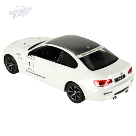 Samochód zdalnie sterowany Rastar 48000 BMW M3 1:14 biały Samochód zdalnie sterowany Rastar 48000 BMW M3 1:14 biały