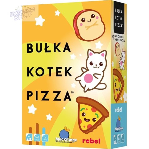 Bułka, Kotek, Pizza REBEL Bułka, Kotek, Pizza REBEL