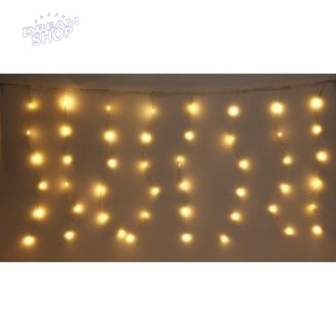 LAMPKI CHOINKOWE KURTYNA ŚWIETLNA ZEW/WEW 240 LED 600X60CM Z PILOTEM CIEPŁY BIAŁY LAMPKI CHOINKOWE KURTYNA ŚWIETLNA ZEW/WEW 240 LED 600X60CM Z PILOTEM CIEPŁY BIAŁY