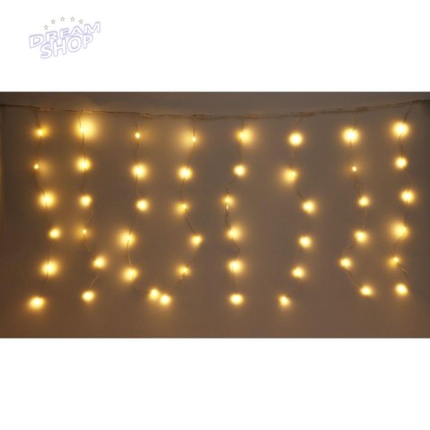LAMPKI CHOINKOWE KURTYNA ŚWIETLNA ZEW/WEW 240 LED 600X60CM Z PILOTEM CIEPŁY BIAŁY LAMPKI CHOINKOWE KURTYNA ŚWIETLNA ZEW/WEW 240 LED 600X60CM Z PILOTEM CIEPŁY BIAŁY