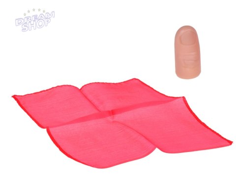 Sztuczka magiczna sztuczny palec trik znikająca chusteczka GR0694 Sztuczka magiczna sztuczny palec trik znikająca chusteczka GR0694