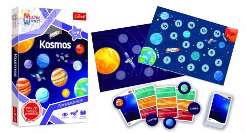 Gra dla dzieci edukacyjna Kosmos Mistrz Wiedzy Trefl 01956