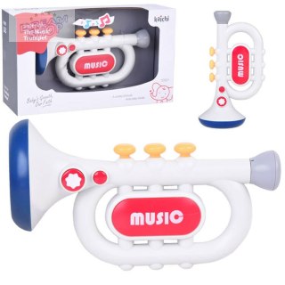Interaktywna Trąbka dla dzieci 3 tryby zabawy Instrument muzyczny ZA5446