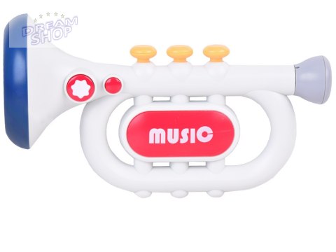 Interaktywna Trąbka dla dzieci 3 tryby zabawy Instrument muzyczny ZA5446 Interaktywna Trąbka dla dzieci 3 tryby zabawy Instrument muzyczny ZA5446