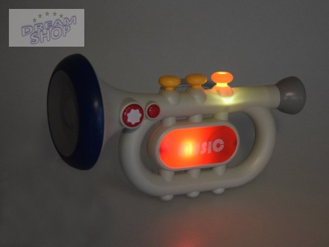 Interaktywna Trąbka dla dzieci 3 tryby zabawy Instrument muzyczny ZA5446 Interaktywna Trąbka dla dzieci 3 tryby zabawy Instrument muzyczny ZA5446