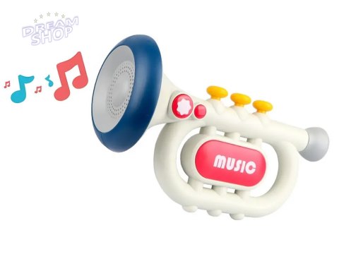 Interaktywna Trąbka dla dzieci 3 tryby zabawy Instrument muzyczny ZA5446 Interaktywna Trąbka dla dzieci 3 tryby zabawy Instrument muzyczny ZA5446