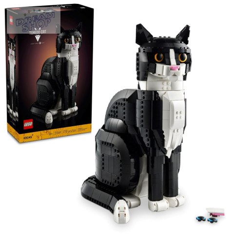 LEGO 21349 Ideas Biało-czarny kot