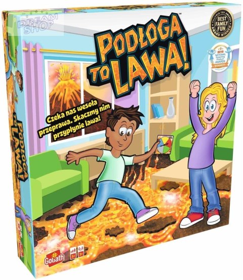 Podłoga to lawa