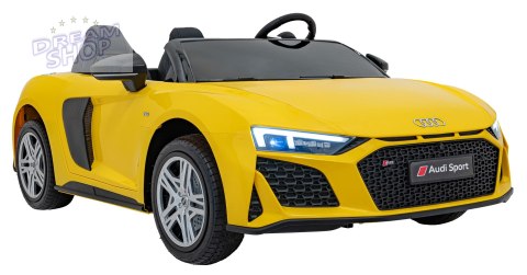 Pojazd Audi Spyder R8 LIFT Żółty Pojazd Audi Spyder R8 LIFT Żółty