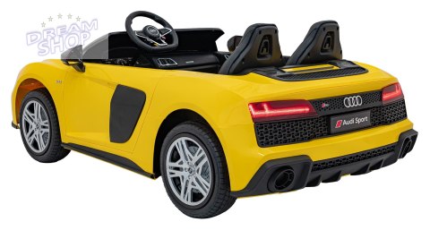 Pojazd Audi Spyder R8 LIFT Żółty Pojazd Audi Spyder R8 LIFT Żółty