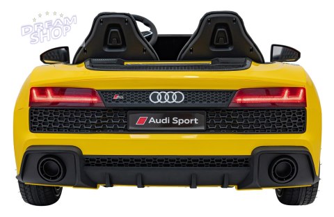 Pojazd Audi Spyder R8 LIFT Żółty Pojazd Audi Spyder R8 LIFT Żółty