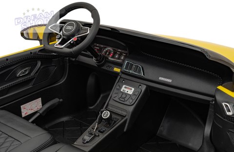 Pojazd Audi Spyder R8 LIFT Żółty Pojazd Audi Spyder R8 LIFT Żółty