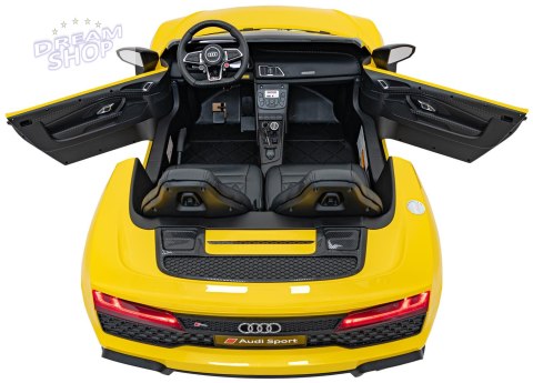 Pojazd Audi Spyder R8 LIFT Żółty Pojazd Audi Spyder R8 LIFT Żółty