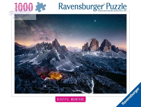 Puzzle 1000 Tre Cime, Dolomity