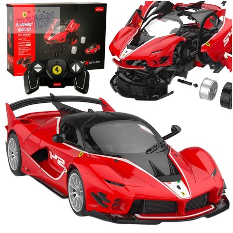 Samochód zdalnie sterowany Rastar 96900 Ferrari 1:18 zestaw do złożenia Samochód zdalnie sterowany Rastar 96900 Ferrari 1:18 zestaw do złożenia