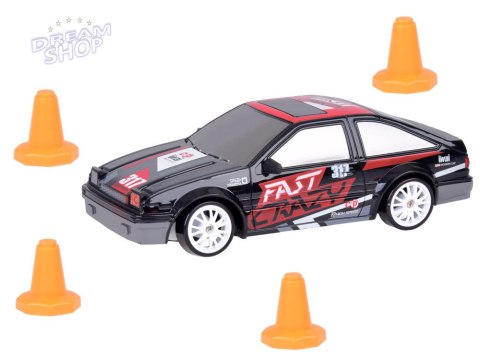 Samochód zdalnie sterowany do driftu AUTO drift pilot RC pachołki RC697 Samochód zdalnie sterowany do driftu AUTO drift pilot RC pachołki RC697