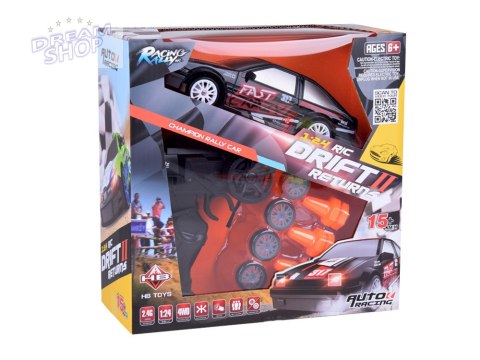 Samochód zdalnie sterowany do driftu AUTO drift pilot RC pachołki RC697 Samochód zdalnie sterowany do driftu AUTO drift pilot RC pachołki RC697