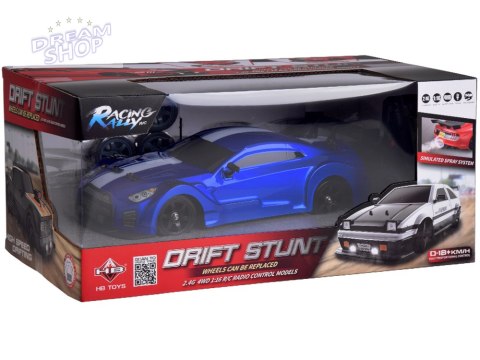 Zdalnie Sterowane AUTO RC Drift 4x4 z Efekt Dymu Oświetlenie LED RC0696 Zdalnie Sterowane AUTO RC Drift 4x4 z Efekt Dymu Oświetlenie LED RC0696