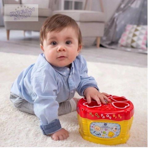 Bam bam w kształty gram bębenek sorter melodyjki klocki 12m+ Vtech 60670 Bam bam w kształty gram bębenek sorter melodyjki klocki 12m+ Vtech 60670
