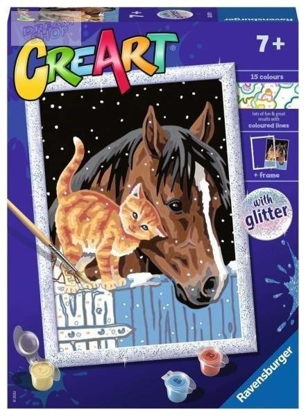 CreArt dla dzieci: Koń i kotek CreArt dla dzieci: Koń i kotek