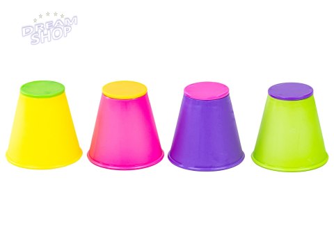 Edukacyjna gra zręcznościowa "Stacking Game", Zbuduj wieżę, Układanka, Kolorowe kubeczki Edukacyjna gra zręcznościowa "Stacking Game", Zbuduj wieżę, Układanka, Kolorowe kubeczki