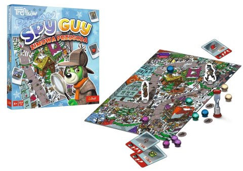 Gra Spy Guy Zimowa Przygoda Rodzina Treflików Trefl 02516