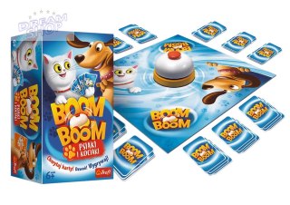 Gra Zręcznościowa Boom Boom Psiaki i Kociaki Trefl 01909