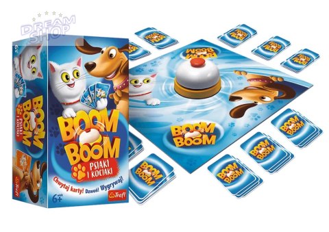 Gra Zręcznościowa Boom Boom Psiaki i Kociaki Trefl 01909