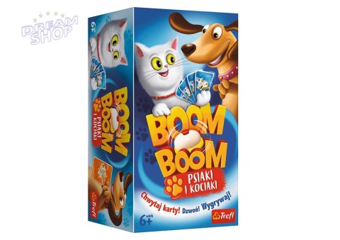 Gra Zręcznościowa Boom Boom Psiaki i Kociaki Trefl 01909