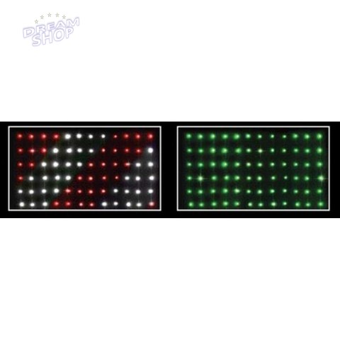 LAMPKI CHOINKOWE KURTYNA ŚWIETLNA ZEW/WEW 120 LED 300X60CM Z PILOTEM RGB