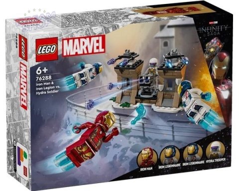 LEGO(R) SUPER HEROES 76288 Iron Man i Iron Legion LEGO(R) SUPER HEROES 76288 Iron Man i Iron Legion