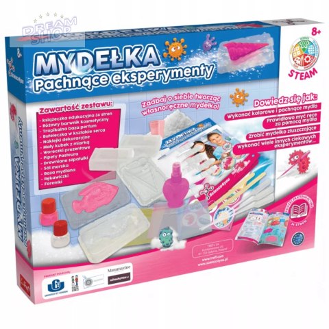 Mydełka Pachnące eksperymenty 8+ Science4you Trefl 61448 Mydełka Pachnące eksperymenty 8+ Science4you Trefl 61448