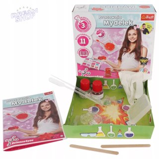 Pracownia Mydełek eksperymenty 8+ Trefl Science4you 61114