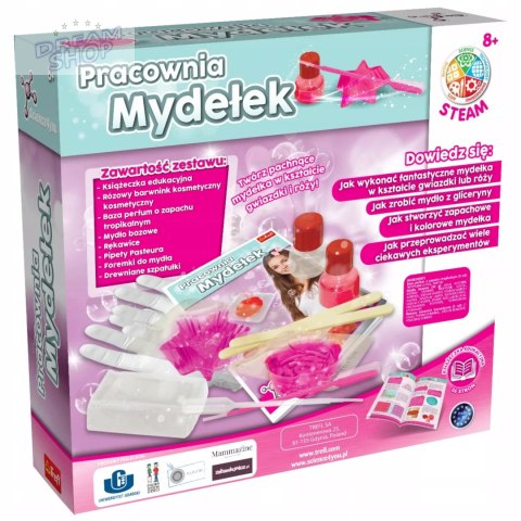 Pracownia Mydełek eksperymenty 8+ Trefl Science4you 61114 Pracownia Mydełek eksperymenty 8+ Trefl Science4you 61114